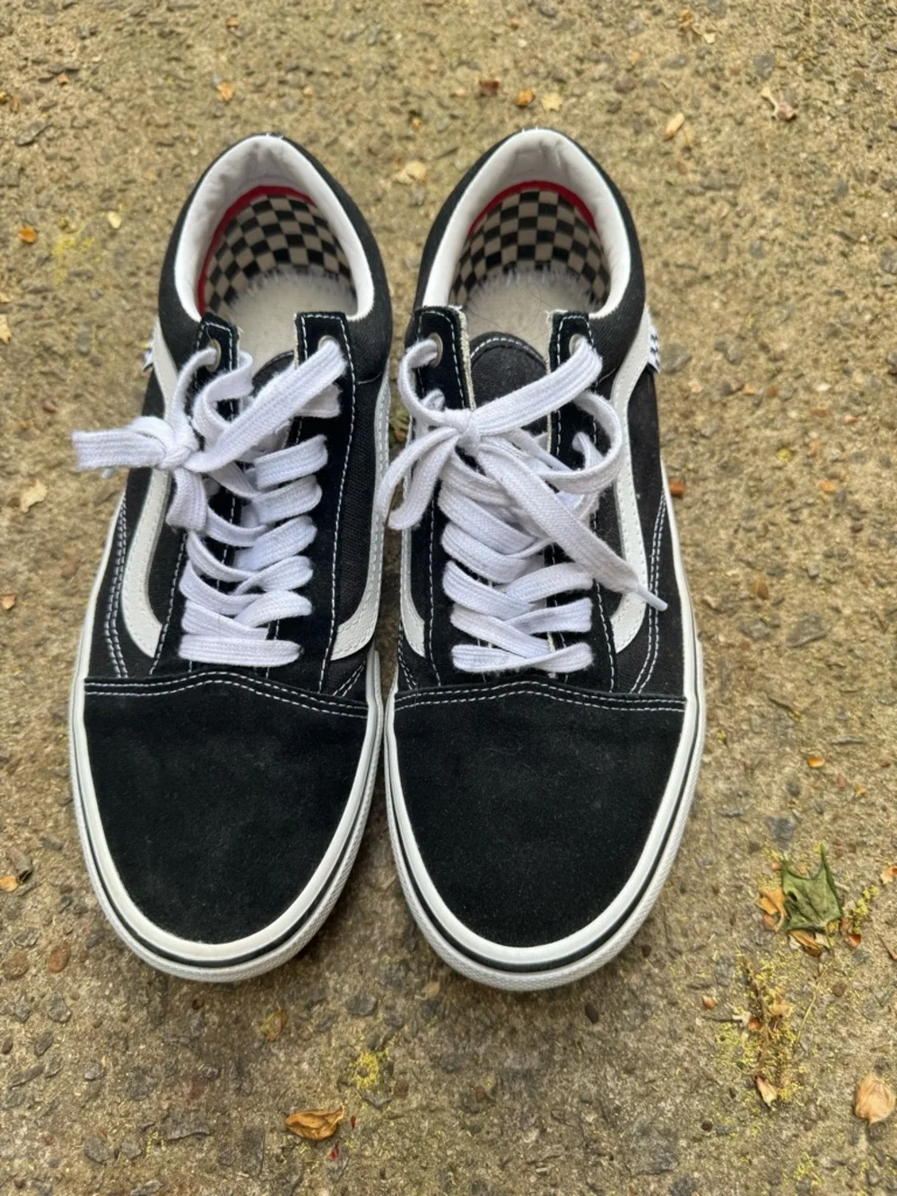 Vans Skate Old Skool Skate Shoe - Black - Picture 3 of 10